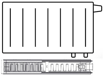 VK 21 Spodní pravé připojení